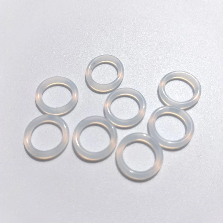 ID 12,5x1,5 Mm Clear Silicone Rubber O Ring