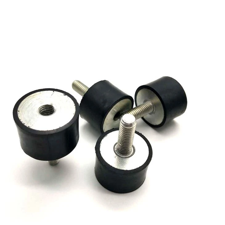 M6 Male Female End Rubber Vibration Mount Isolator Damper 20mm X 25mm